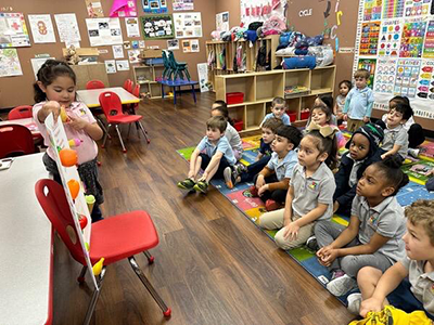 Learn together in San Antonio Montessori